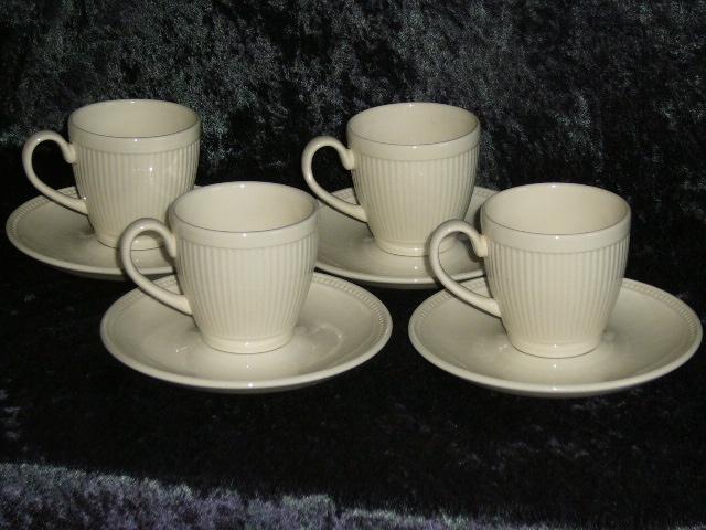 Wedgwood Windsor Kop/Schotel 4x, Huis en Inrichting, Keuken | Servies, Zo goed als nieuw, Kop(pen) en/of Schotel(s), Wedgwood