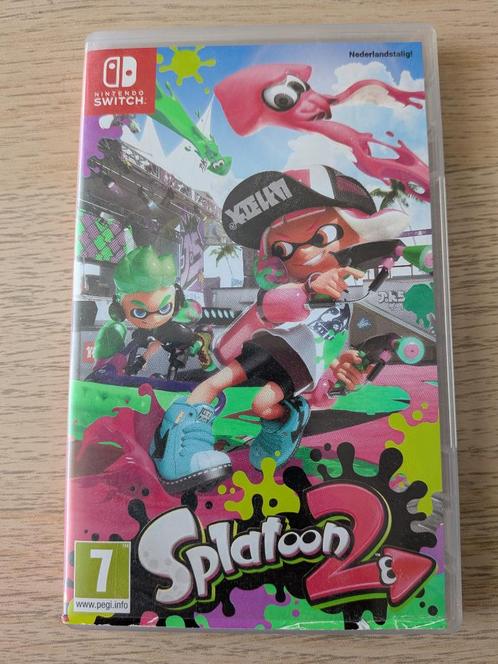 Splatoon 2 – Nintendo Switch, Spelcomputers en Games, Games | Nintendo Switch, Zo goed als nieuw, Shooter, 3 spelers of meer, Vanaf 7 jaar