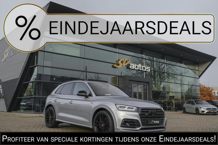 Audi SQ5 3.0 TFSI 354pk Quattro Panoramadak Luchtvering RS s, Auto's, Audi, Bedrijf, Te koop, SQ5, 360° camera, 4x4, ABS, Achteruitrijcamera