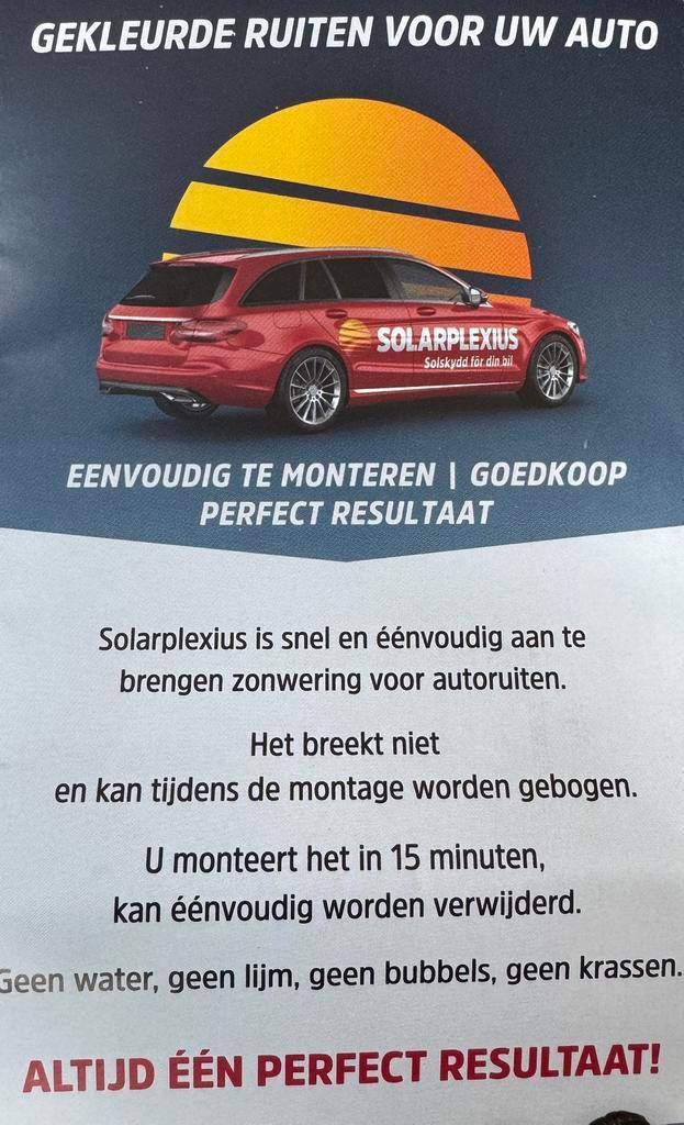 Mustang S550/650 donker achterruit sunshade Solarplexius, Auto diversen, Auto-accessoires, Zo goed als nieuw, Ophalen