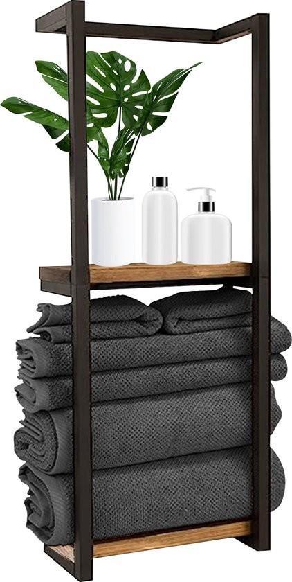 Vonia Handdoekrek - Badkamerrek - Handdoekhouder, Huis en Inrichting, Badkamer | Badkamermeubels, Nieuw, Minder dan 100 cm, 25 tot 50 cm