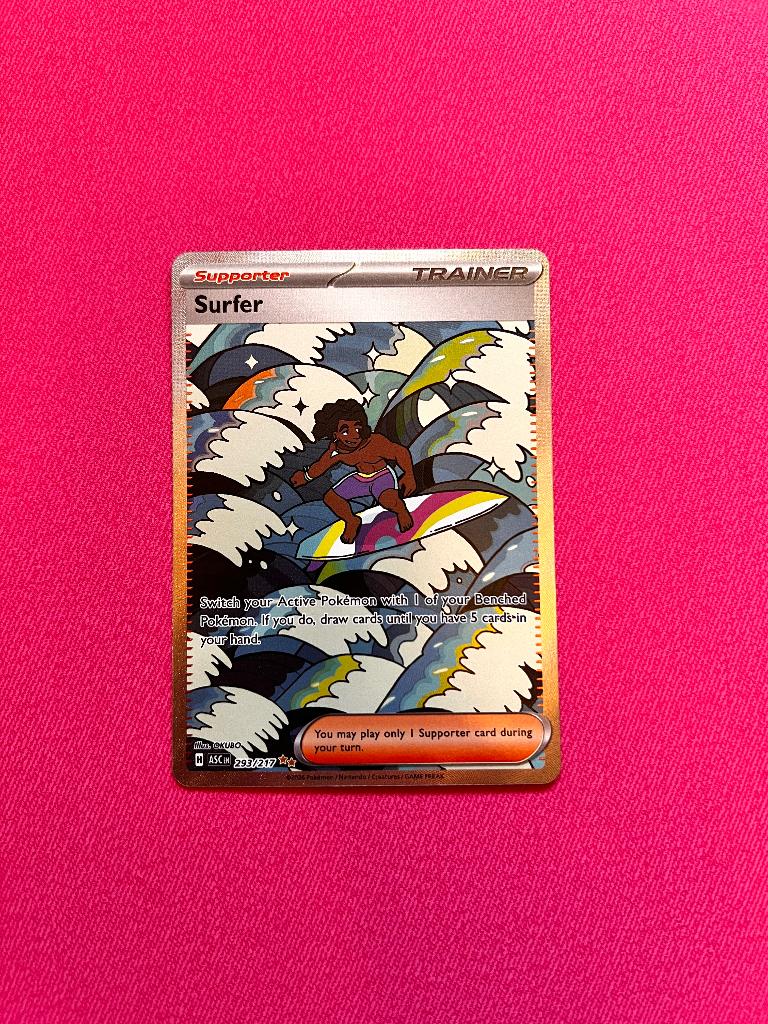 Surfer 293/217 Pokémon TCG Ascended Heroes, Ophalen of Verzenden, Nieuw, Losse kaart