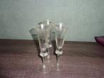 k1 - VINTAGE glazen, hoogte 18 cm, Huis en Inrichting, Keuken | Servies, Glas of Glazen, Gebruikt, Ophalen of Verzenden, Glas