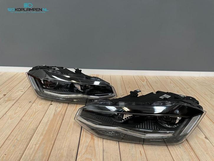 Volkswagen Polo 2G Full LED koplamp koplampen links rechts, Auto-onderdelen, Verlichting, Volkswagen, Gebruikt, Ophalen