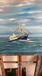 Olieverfschilderij WR 143 Frans Nan, Antiek en Kunst, Kunst | Schilderijen | Klassiek, Ophalen