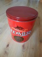 Groot opbergblik van Roodmerk koffie. 28cm breed en 32cm, Ophalen of Verzenden, Gebruikt, Koffie