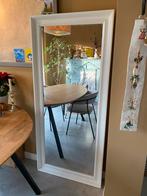 Grote spiegel met mooie lijst - 166x77cm, Ophalen of Verzenden, Zo goed als nieuw, 75 tot 100 cm, 150 tot 200 cm
