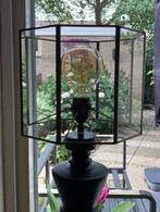 Riviera Maison lampenkap French Glass Bistrot 25 cm - zgan, Huis en Inrichting, Lampen | Lampenkappen, Ophalen, Zo goed als nieuw