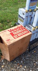 12 vintage Veedol Super Olie blikken met originele omdoos️⛽️, Gebruikt, ., Veedol International Limited, .