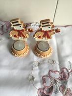 Villeroy & Boch Kerst Ornamenten - Set van 2, Huis en Inrichting, Overige materialen, Wit, Ophalen of Verzenden, Zo goed als nieuw