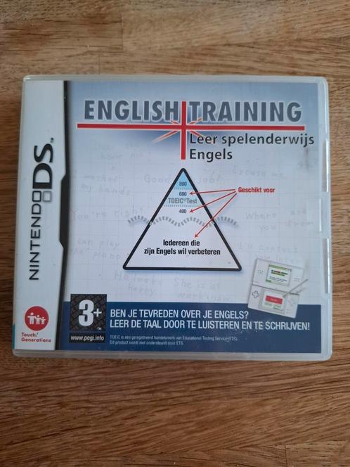 English Training - Nintendo DS, Spelcomputers en Games, Games | Nintendo DS, Zo goed als nieuw, Puzzel en Educatief, 1 speler