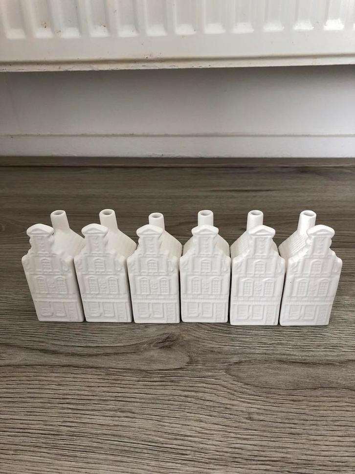 Miniatuur Grachtenpandjes - Beschilderbaar, Antiek en Kunst, Antiek | Woonaccessoires, Ophalen of Verzenden