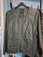 Lederlook jasjes 52/54, Kleding | Dames, Ophalen of Verzenden, Zo goed als nieuw, Maat 46/48 (XL) of groter, Zwart