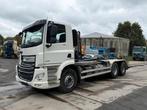 DAF CF 480 HAAKARM/ROLL-OFF TIPPER (bj 2019), Auto's, Automaat, Euro 6, Overige brandstoffen, Wit