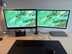 Twee beeldschermen met Dell usb-c dockingstation, Ophalen, Gebruikt, IPS, DisplayPort