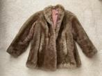 vintage winterjas jaren '50, Kleding | Dames, Jassen | Winter, Ophalen of Verzenden, Gedragen, Maat 42/44 (L), Bruin