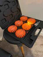 Set van 6 LED Waarschuwingslichten met Oplader, Ophalen of Verzenden, Nieuw