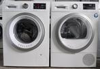 Bosch set 8Kg Wasmachine en Bosch 8Kg Warmtepompdroger.