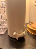 Rader Vaas met Kat, Huis en Inrichting, Wit, Aardewerk of Porselein, Nieuw, Ophalen of Verzenden