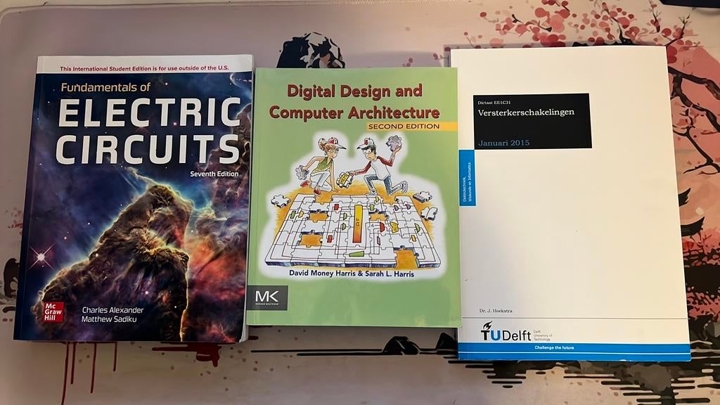 Bundel Studieboeken Electrical Engineering TU Delft, Ophalen of Verzenden, Beta, Zo goed als nieuw, WO