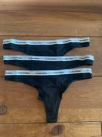 Onderbroeken strings calvin klein NIEUW, Calvin Klein, Ophalen of Verzenden, Zwart, String