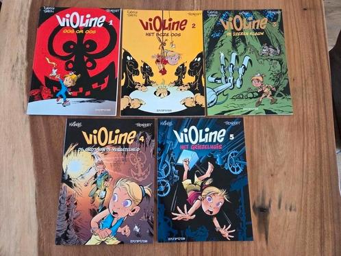 Violine  deel 1 tm 5 compleet, Boeken, Stripboeken, Zo goed als nieuw, Complete serie of reeks, Ophalen of Verzenden