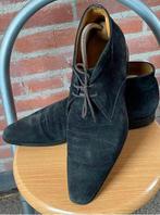 Magnanni 7416 Groen Suède Heren Boots - Maat 41,5 F, Ophalen of Verzenden, Gedragen, Zwart, Boots