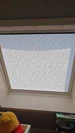 Velux 0U8 gordijn, wit met bloem patroon, Ophalen, Zo goed als nieuw, Wit, Minder dan 100 cm