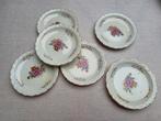 Bloemetjes petit four schaaltjes / bordjes, Antiek en Kunst, Antiek | Servies los, Ophalen of Verzenden