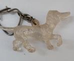 Vintage Teckel Sleutelhanger, Ophalen of Verzenden, Gebruikt