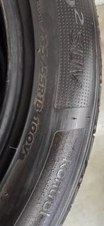 4x 7mm 235/55/R18 Hankook zomerbanden set, 18 inch, Gebruikt, Ophalen of Verzenden, 235 mm