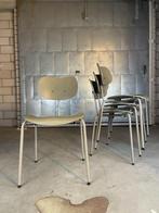 4X Wilde + Spieth Se68 Chair By Egon Eiermann (Grote Aantall, Huis en Inrichting, Ophalen, Gebruikt, Vier, Grijs