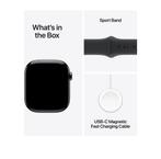 Apple Watch Series 10  Titanium uitvoering, formaat 46mm., Ophalen, Apple Watch ⌚️, Zwart, IOS