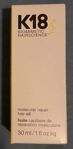 K18 Molecular Repair Haarolie - Nieuw!, Ophalen of Verzenden, Nieuw, Haarverzorger of -hersteller