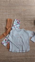 Shirt en 2 leggings Zara maat 122/128, Ophalen of Verzenden, Zo goed als nieuw, Meisje, Shirt of Longsleeve