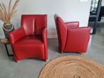 Leolux Fauteuils. In uitstekende staat. Rood, Huis en Inrichting, Fauteuils, Leolux, Leolux, Ophalen of Verzenden, Zo goed als nieuw