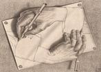 Puzzelman M.C. Escher - Drawing Hand - 1000 stukjes, Hobby en Vrije tijd, Nieuw, Ophalen of Verzenden, 500 t/m 1500 stukjes, Legpuzzel
