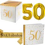 50-jarige jubileum set, Versiering, Verjaardag, Nieuw, Ophalen of Verzenden