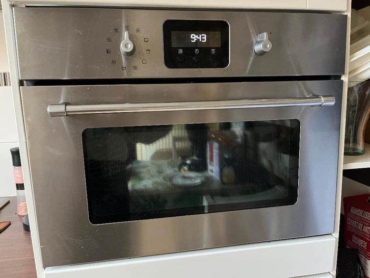 inbouw oven ikea combi magnetron met goed werkende oven, Witgoed en Apparatuur, Ovens, Gebruikt, Inbouw, Oven, 45 tot 60 cm, 45 tot 60 cm