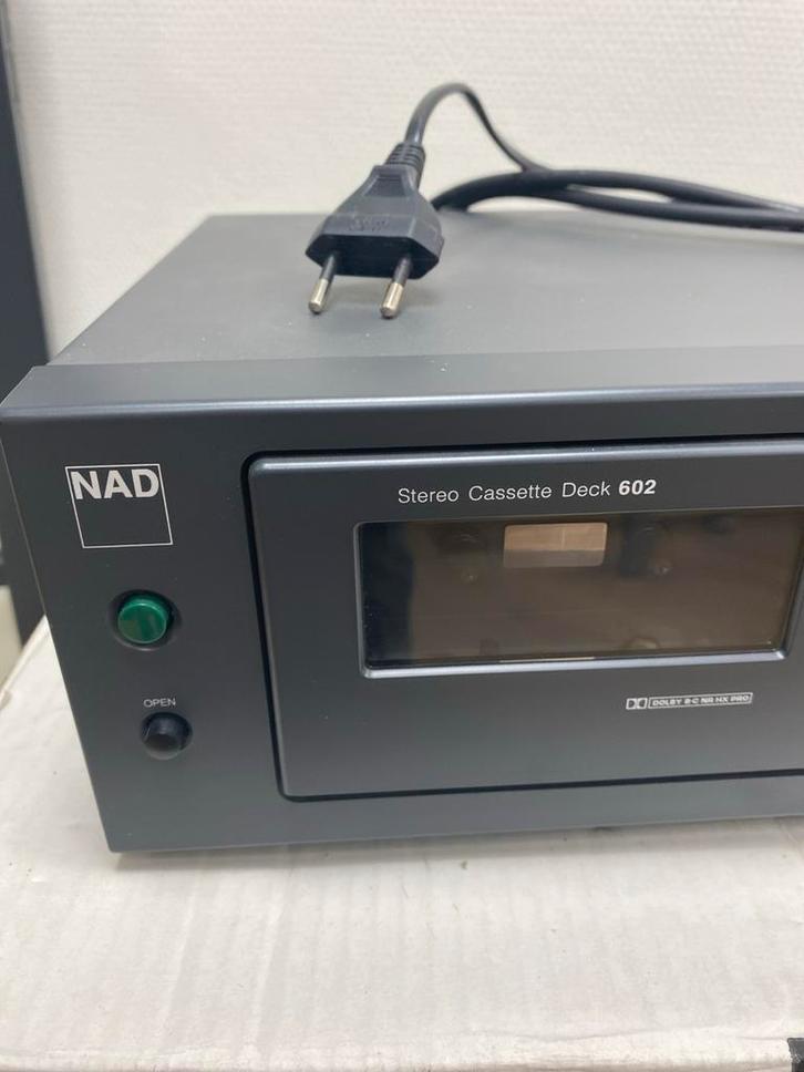 NAD 602 Cassettedeck - Topkwaliteit!, Audio, Tv en Foto, Cassettedecks, Enkel, Overige merken, Tape counter, Ophalen of Verzenden