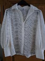 Prachtige blouse met aparte details (44/46/XXL), Beige, Zo goed als nieuw, Verzenden