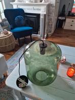 Leuke groenglazen hanglamp Juno van Karwei, Huis en Inrichting, Ophalen of Verzenden, Gebruikt, Minder dan 50 cm