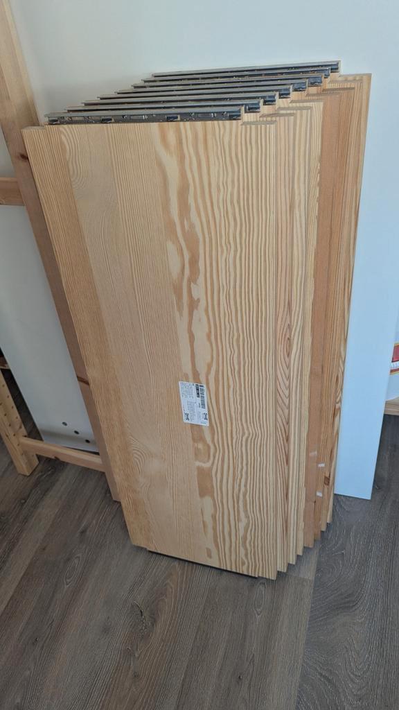 13 planken voor Ikea Ivar stellingkast 83x30 cm., Huis en Inrichting, Kasten | Stellingkasten, Nieuw, Ophalen