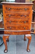 Prachtige antieke houten ladekast vintage, Huis en Inrichting, Kasten | Ladekasten, Ophalen, Gebruikt, 50 tot 100 cm, Minder dan 100 cm