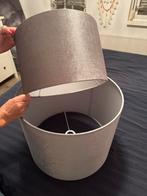 Zilvere Velvet Lampenkappen - Set, 25 tot 50 cm, Rond, Ophalen of Verzenden, Zo goed als nieuw