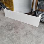 aantal metalen schaamschot voor bureau kleur wit afm 160x35