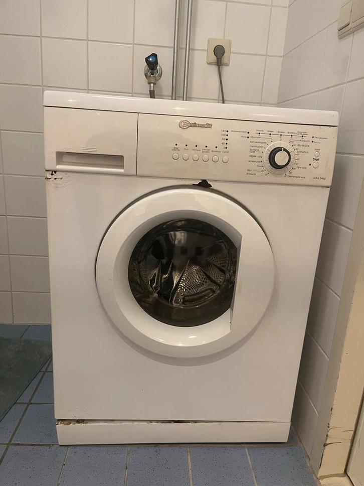 Bauknecht Wasmachine - Werkt Nog Goed!, Witgoed en Apparatuur, Wasmachines, Gebruikt, Voorlader, 6 tot 8 kg, 85 tot 90 cm, 1200 tot 1600 toeren