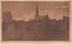 Heuff, H.D. (1875-1945). " Zierikzee " Ets, Ophalen of Verzenden