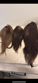 Nieuwe haartoppers echt haar, Ophalen of Verzenden, Zo goed als nieuw, Pruik of Haarverlenging