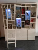 Moderne bibliotheekkast, Ophalen, Gebruikt, Met deur(en), 200 cm of meer